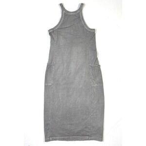 BP Dress Women's Small Gray Pockets Long Stretch
